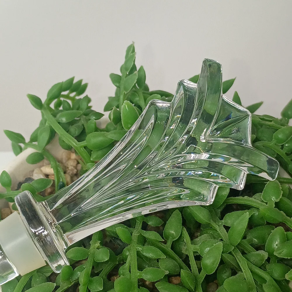 Clear Decorative Glass Bottle Stopper